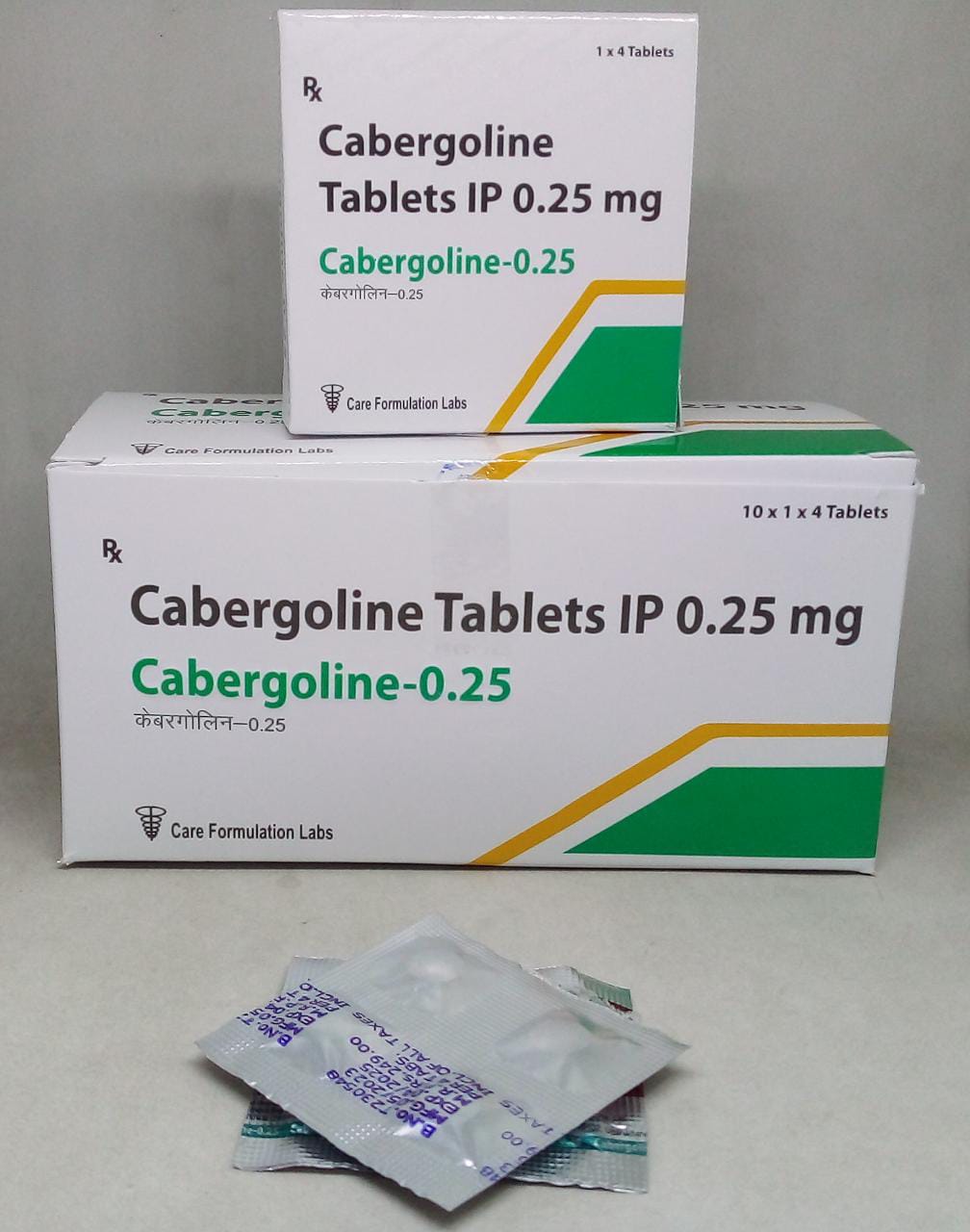 CABERGOLINE 0.25