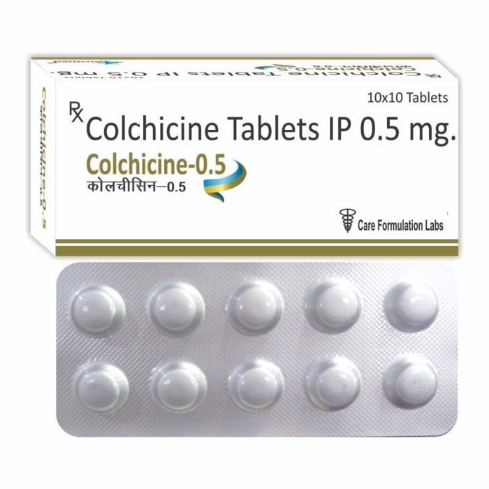 COLCHICINE 0.5 COLCHICINE 0.5
