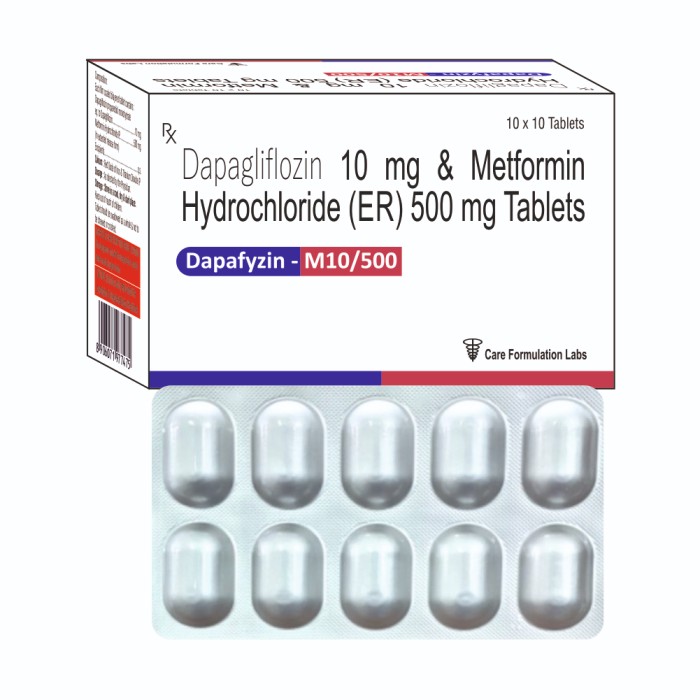 DAPAFYZIN-M 10 500 10x10 DAPAFYZIN-M 10 500 10x10