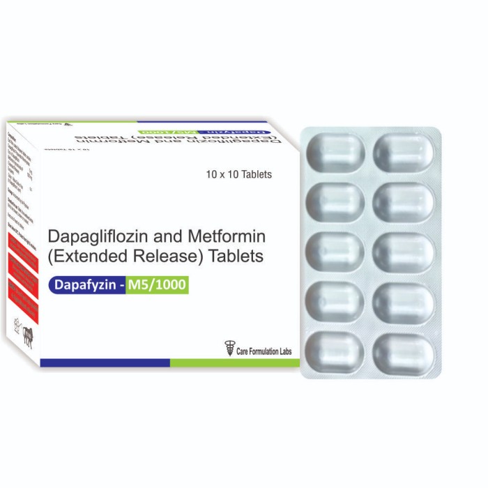 Dapafyzin-M 5-1000 (10x10) Dapafyzin-M 5-1000 (10x10)