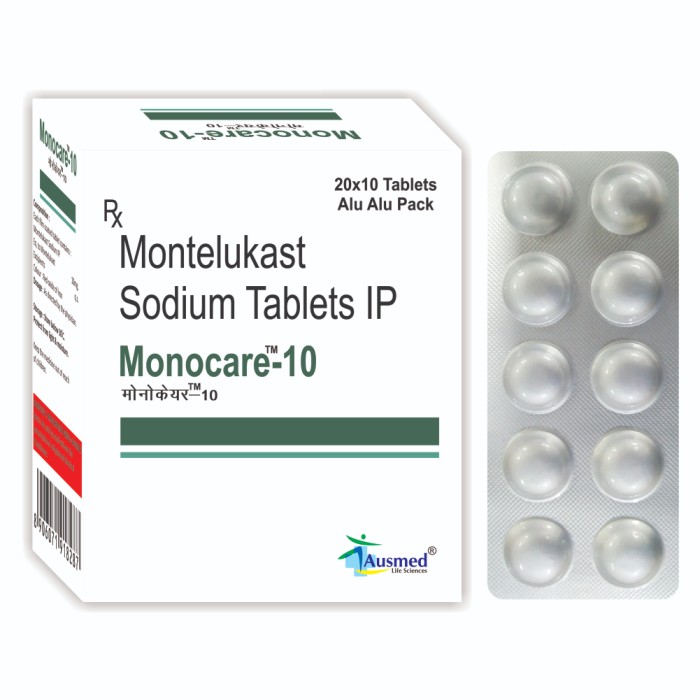 MONOCARE-10 TABLETS MONOCARE-10 TABLETS